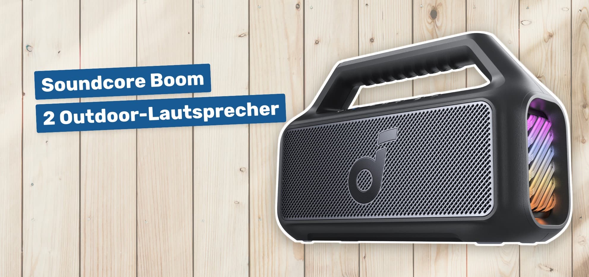 Soundcore Boom 2 Outdoor-Lautsprecher
