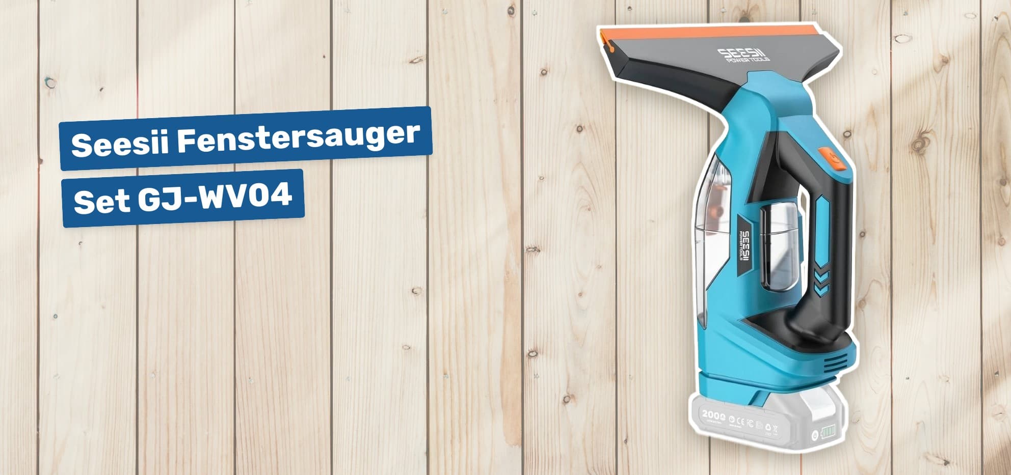 Seesii Fenstersauger Set GJ-WV04