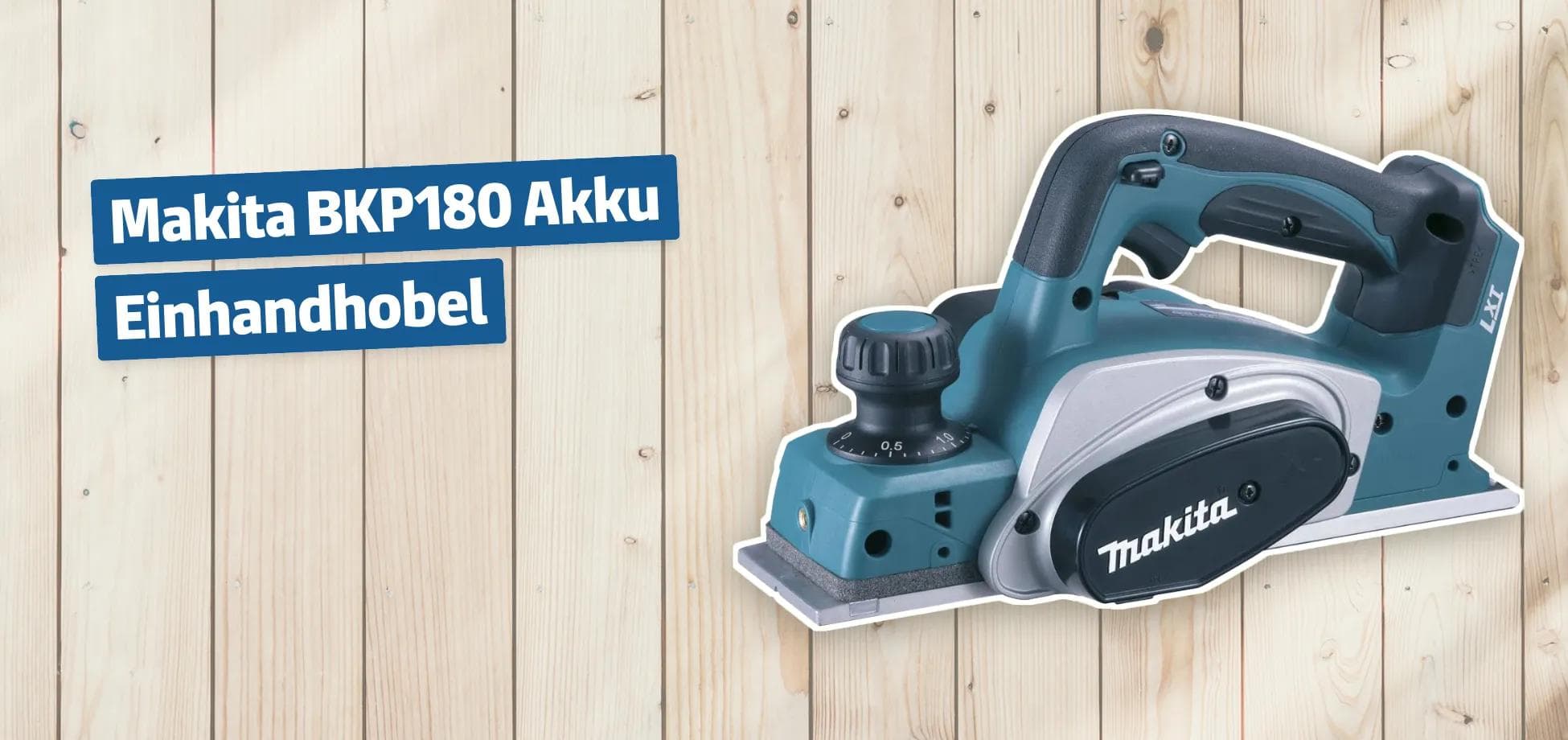 Makita BKP180 Akku Einhandhobel