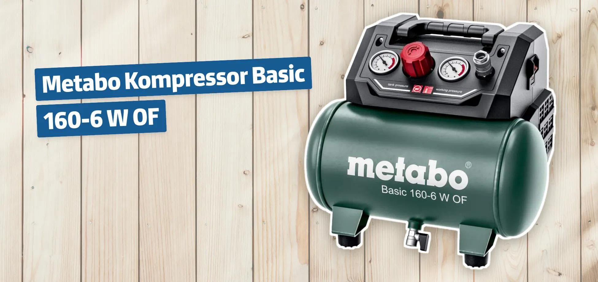 Metabo Kompressor Basic 160-6 W OF