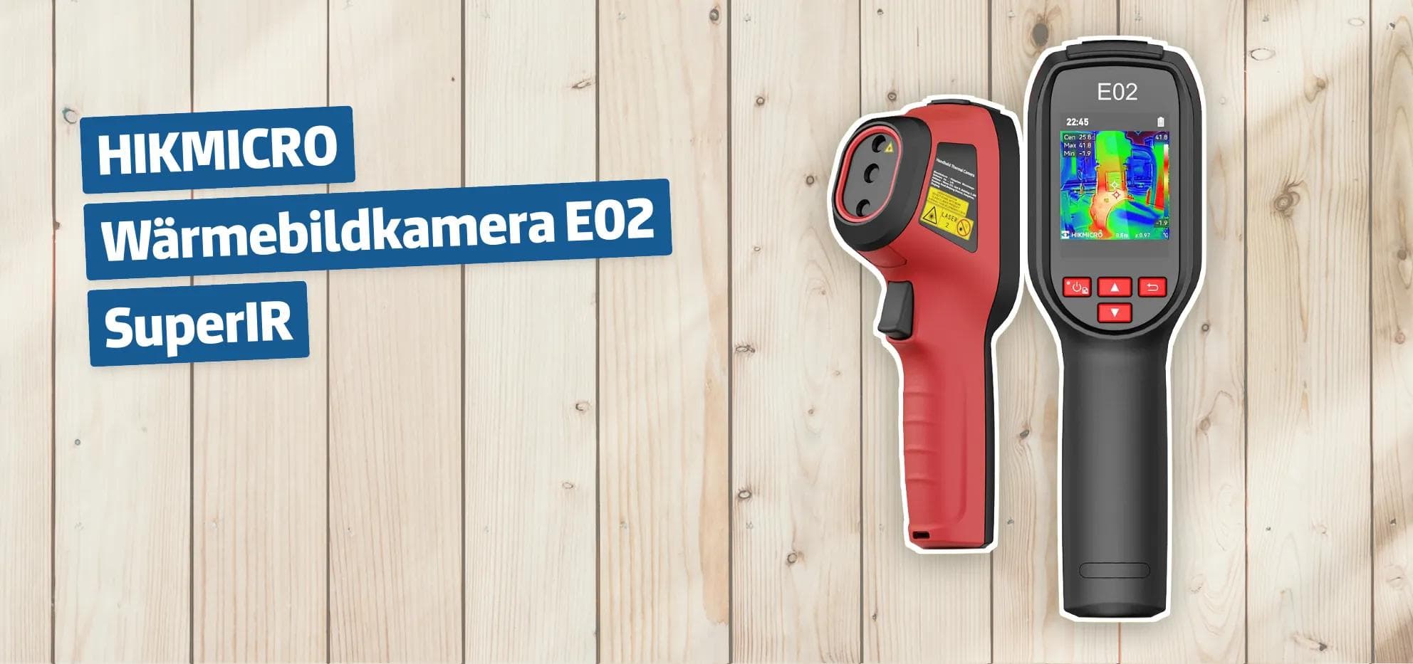 HIKMICRO Wärmebildkamera E02 SuperIR