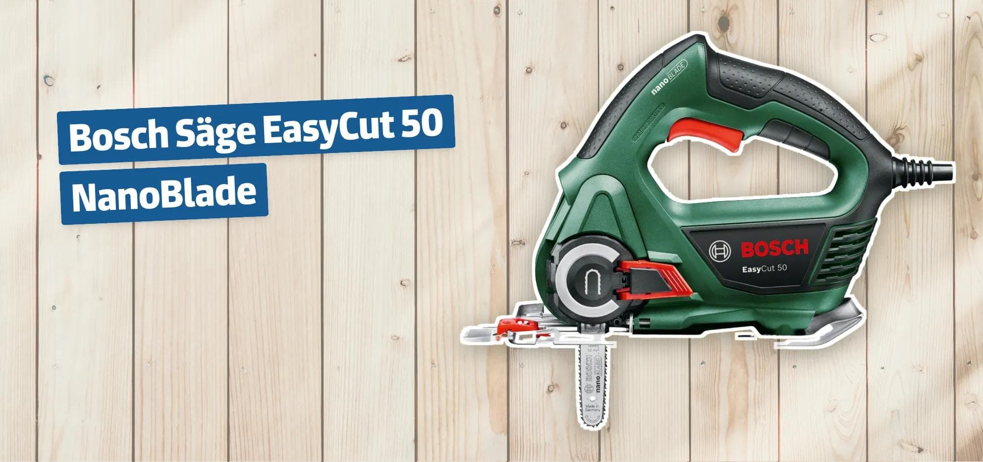 Bosch Säge EasyCut 50 NanoBlade
