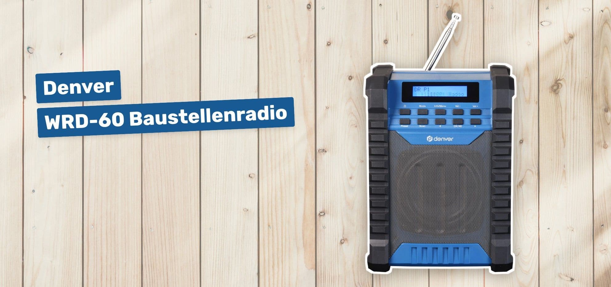 Denver WRD-60 Baustellenradio