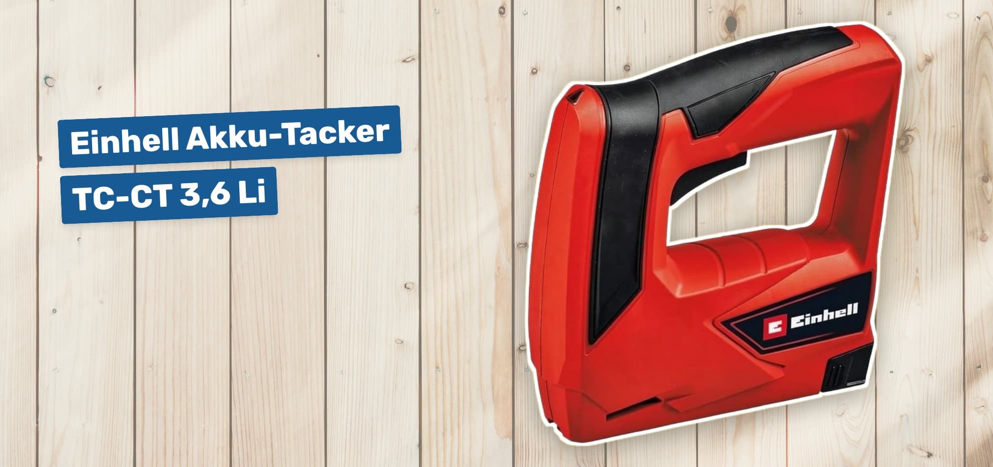 Einhell Akku-Tacker TC-CT 3,6 Li