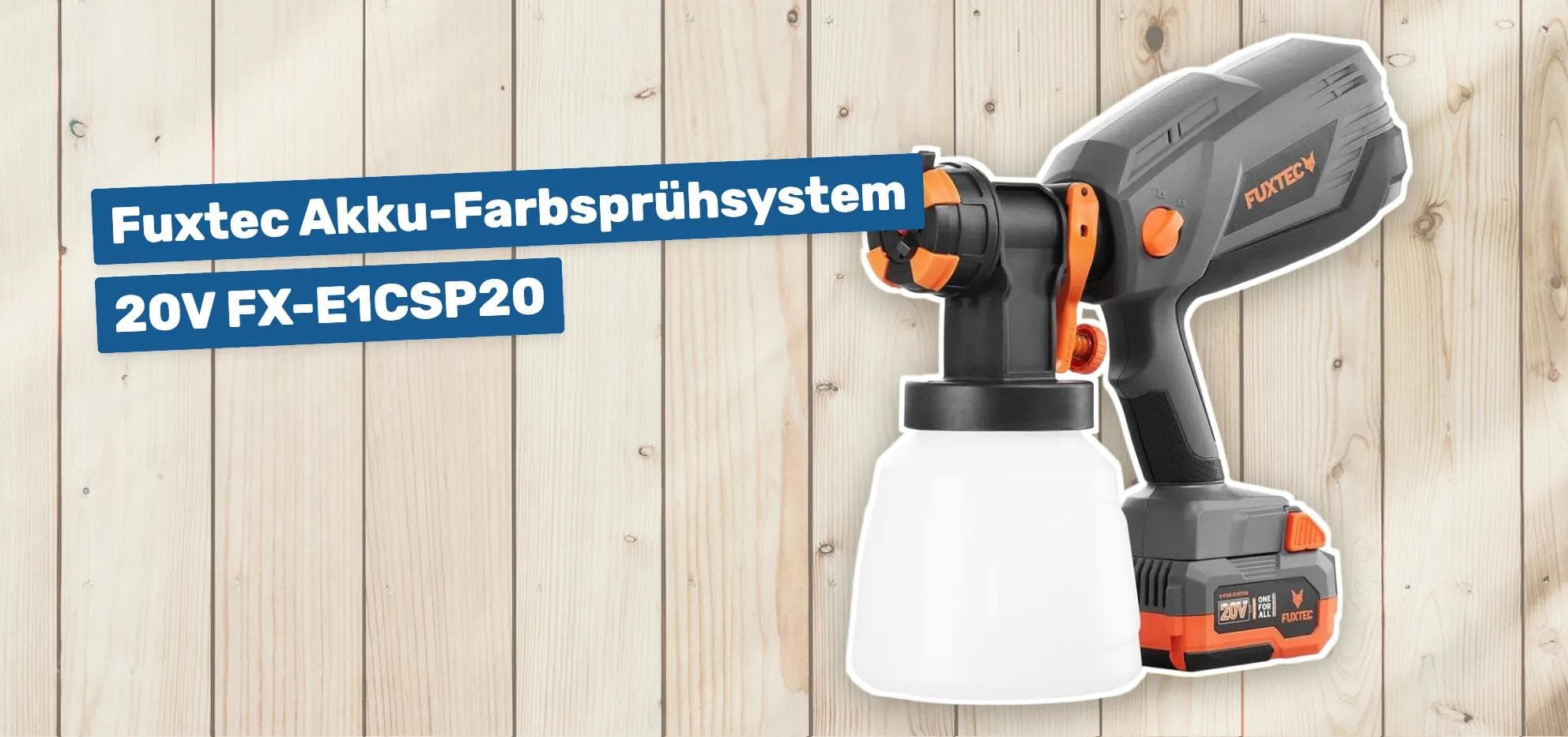 Fuxtec Akku Farbsprühsystem 20V FX-E1CSP20