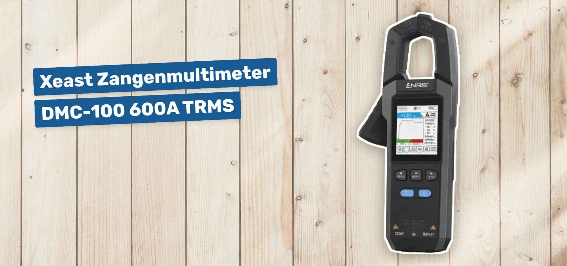 Xeast Zangenmultimeter DMC-100 600A TRMS