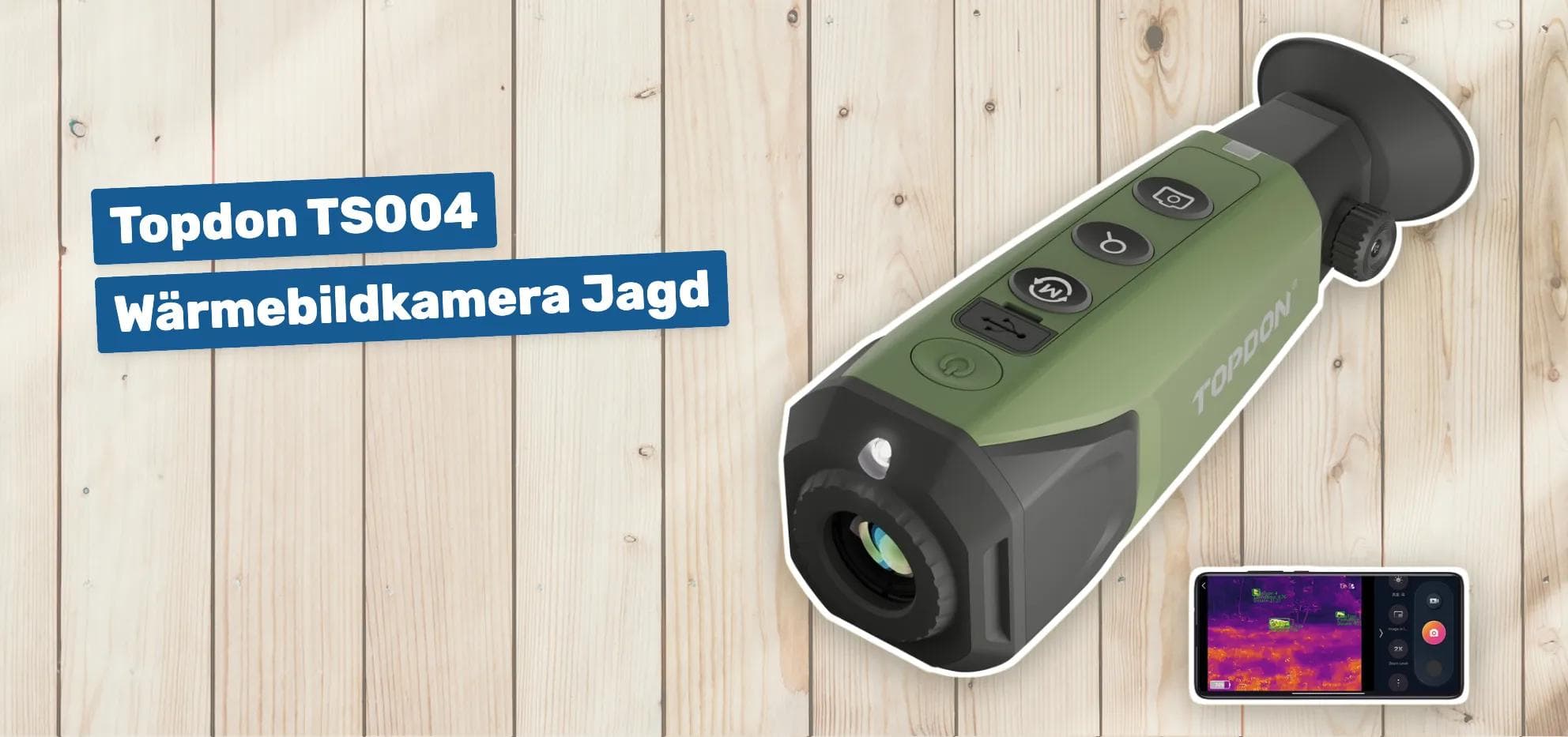 Topdon TS004 Wärmebildkamera Jagd