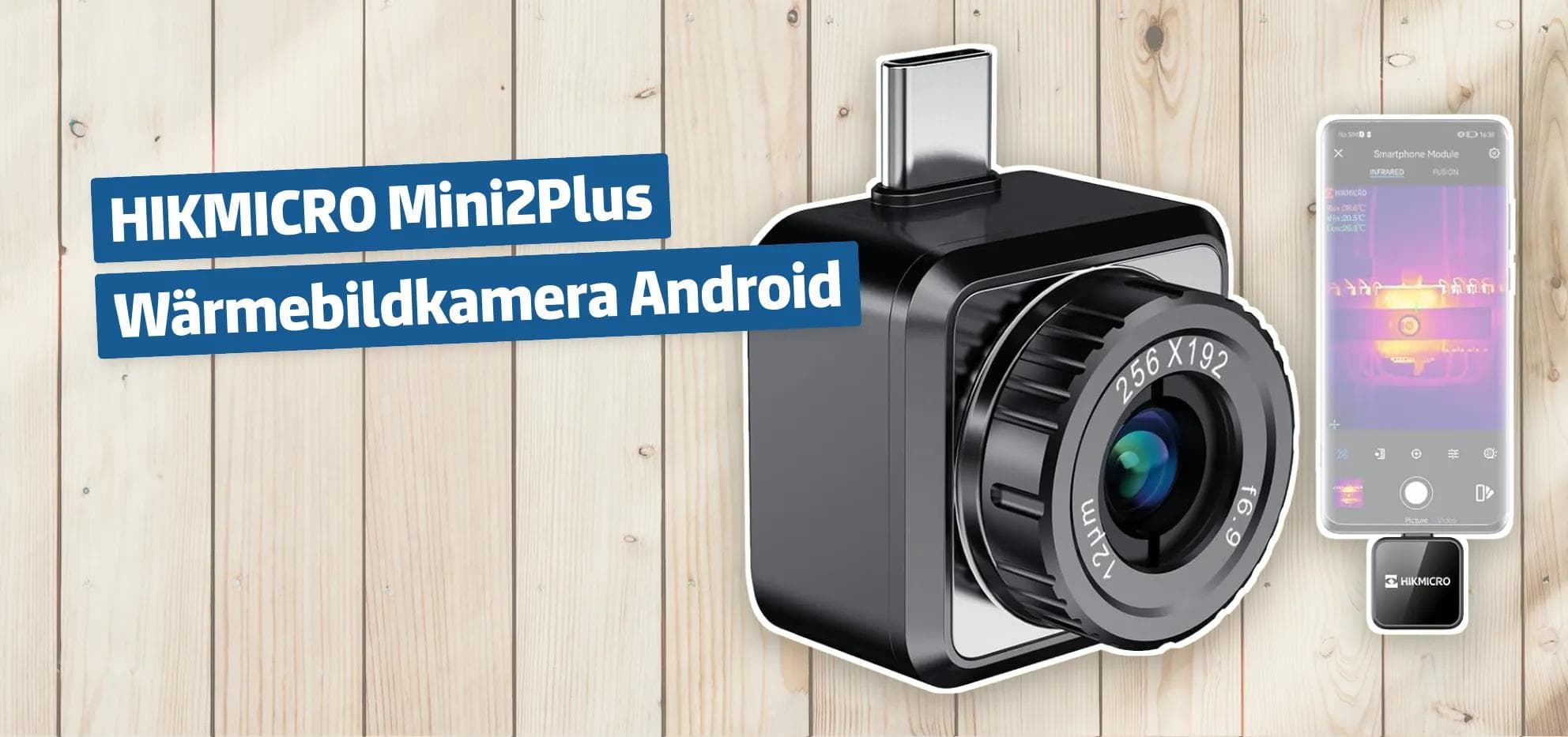 HIKMICRO Mini2Plus Wärmebildkamera Android