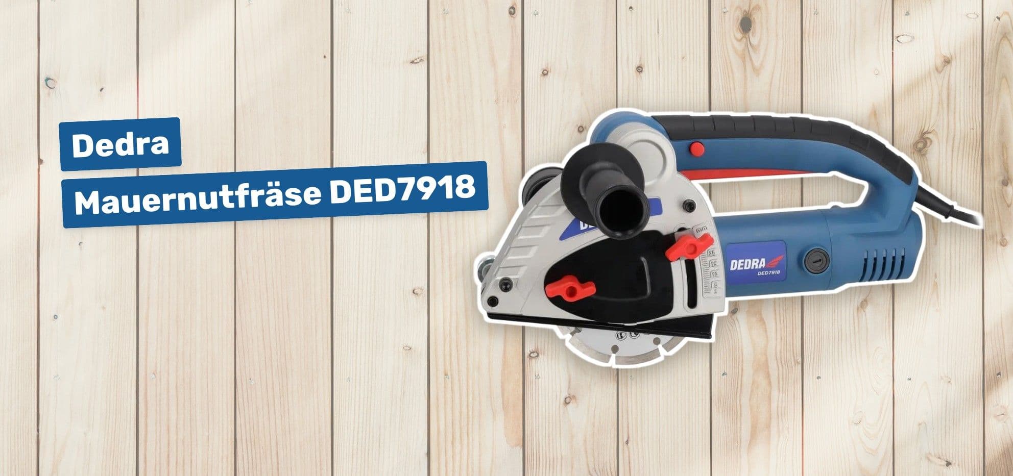 Dedra Mauernutfräse DED7918