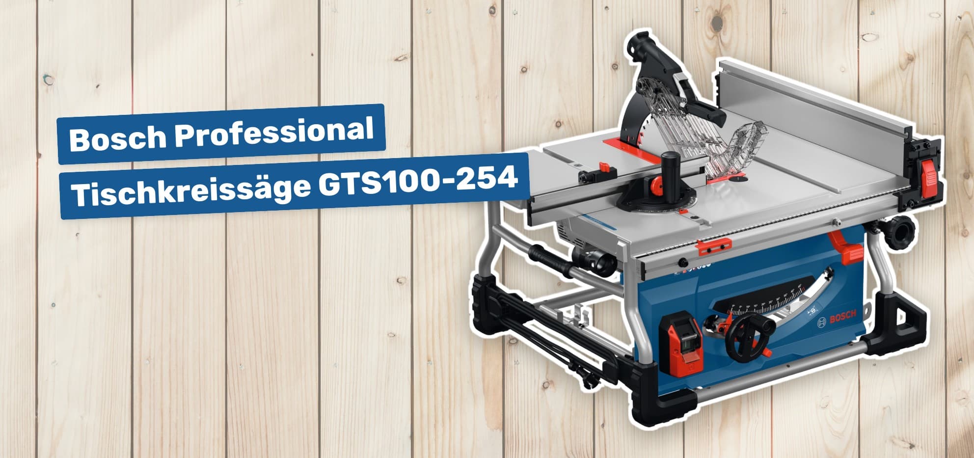 Bosch Professional Tischkreissäge GTS100-254