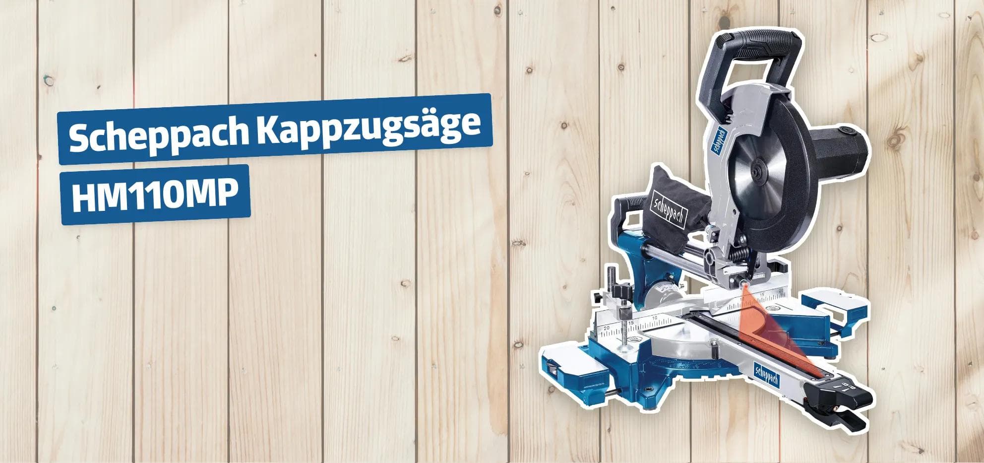 Scheppach Kappzugsäge HM110MP