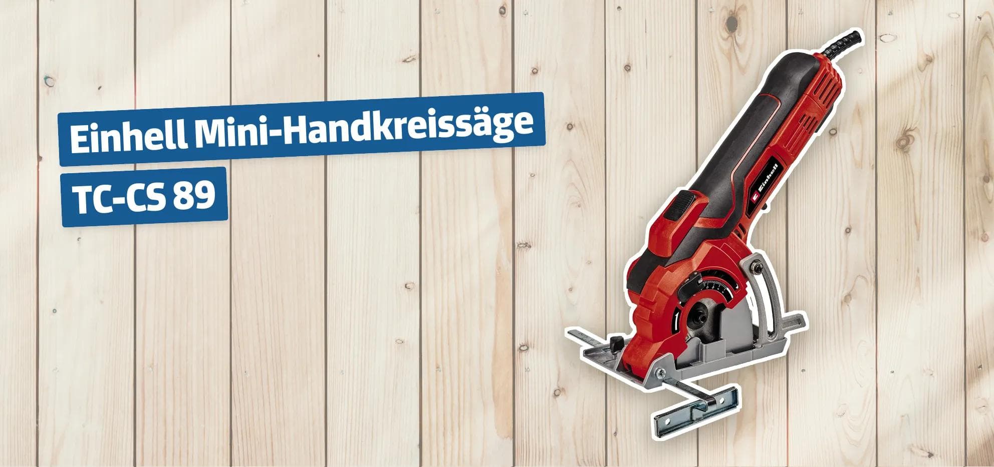 Einhell Mini-Handkreissäge TC-CS 89