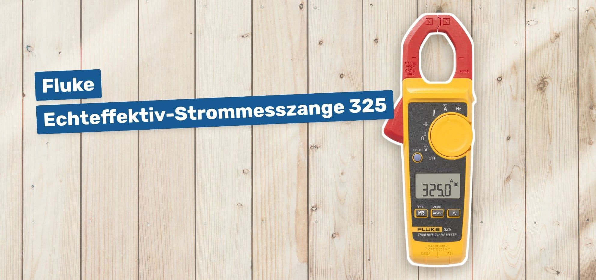 Fluke Echteffektiv-Strommesszange 325
