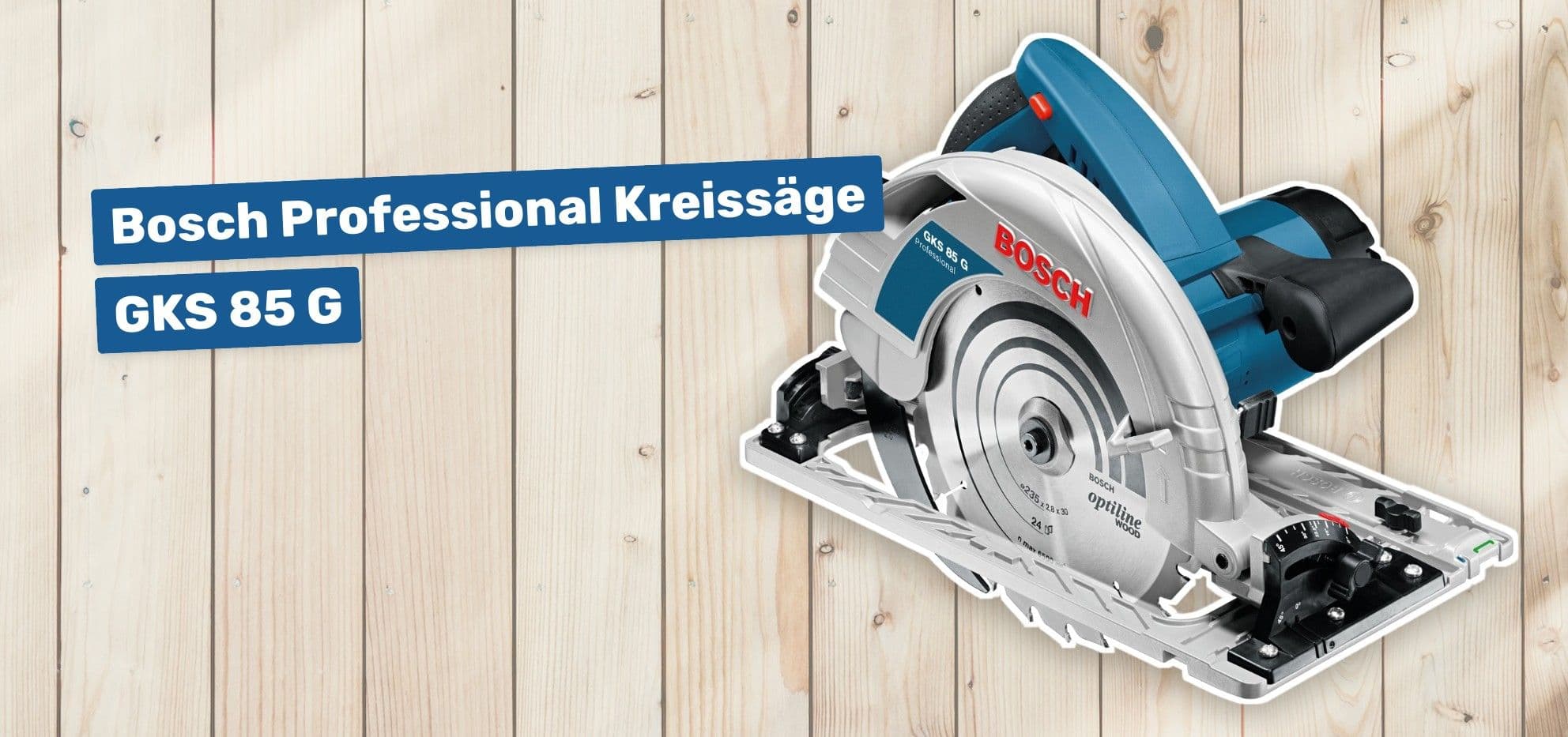 Bosch Professional Kreissäge GKS 85 G