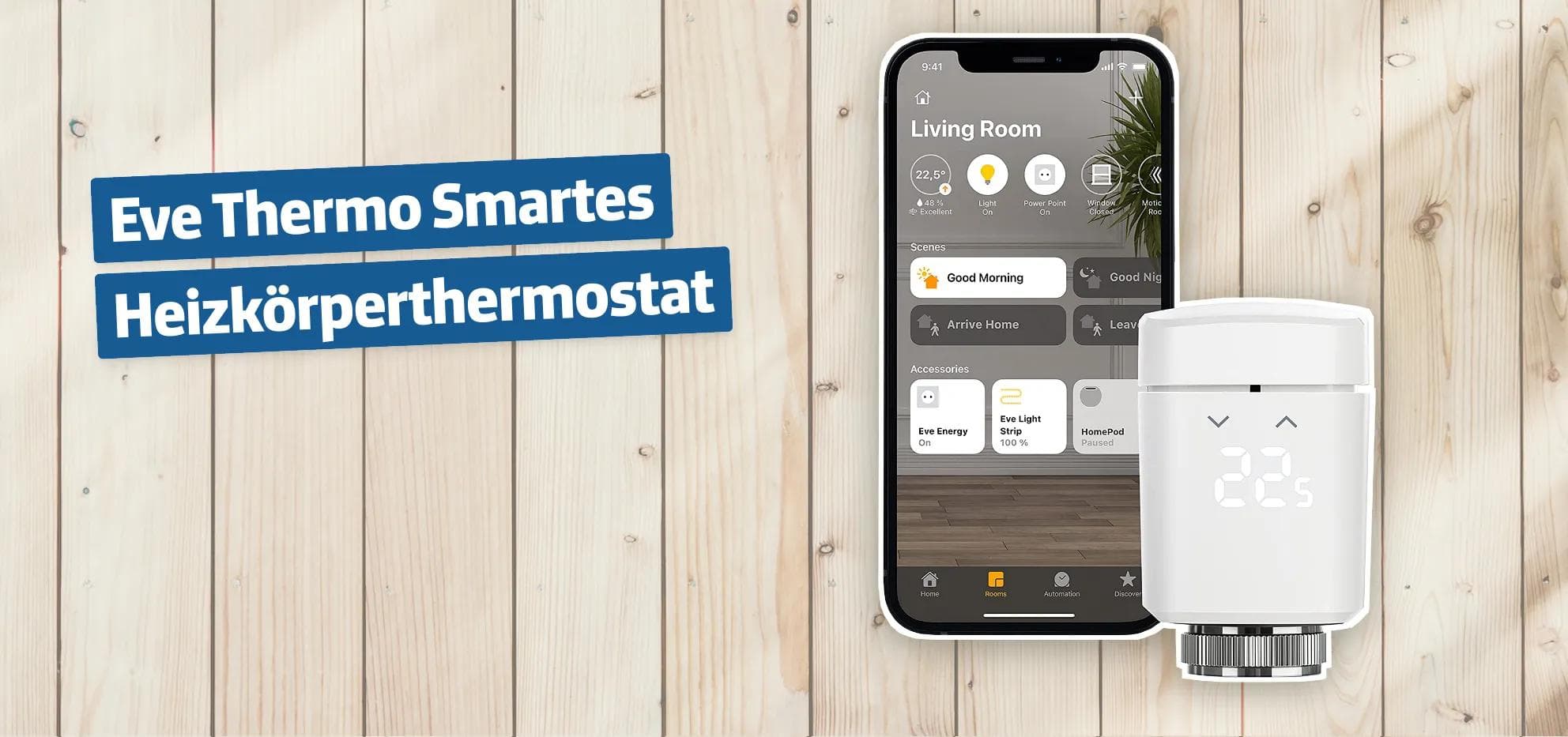 Eve Thermo Smartes Heizkörperthermostat