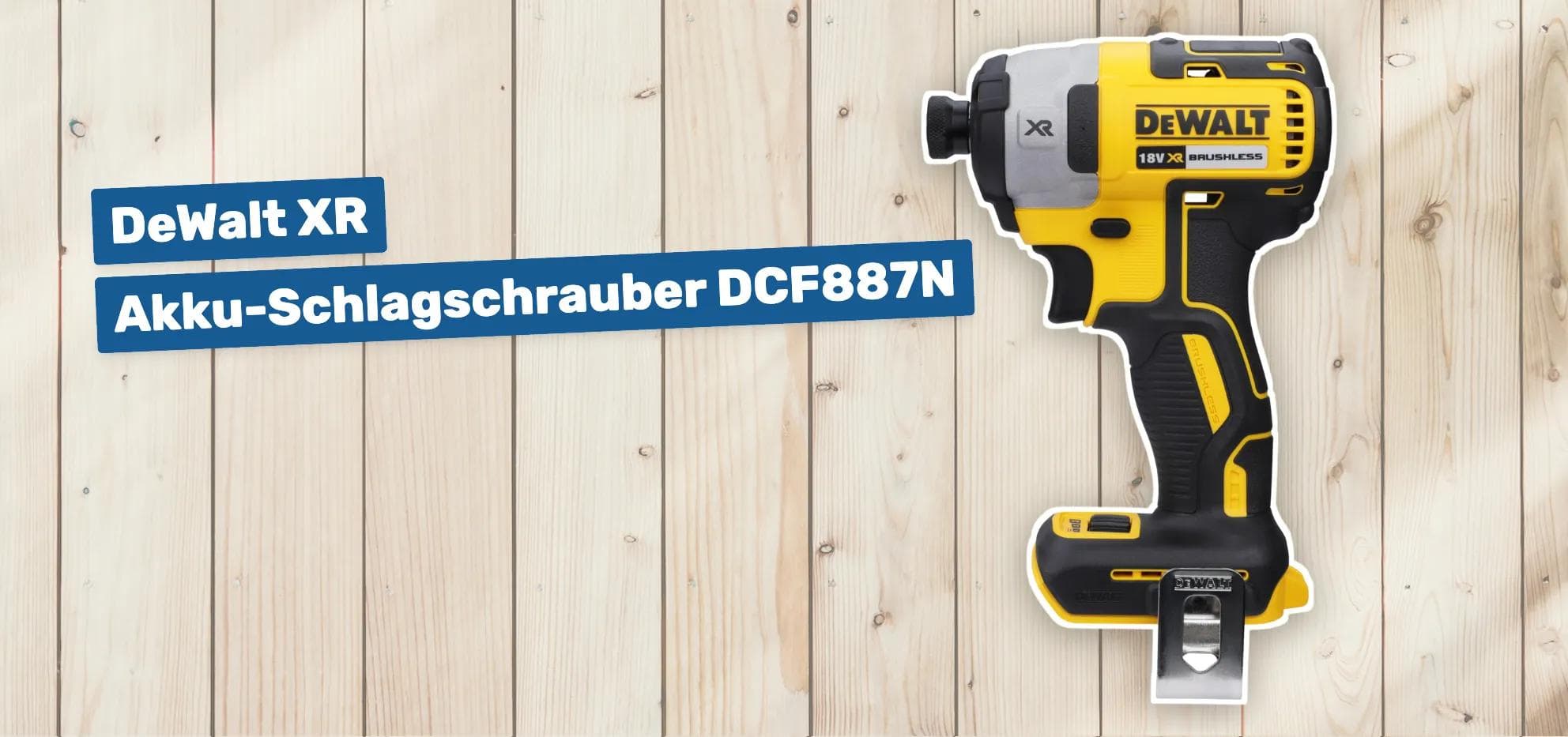 DeWalt XR Akku-Schlagschrauber DCF887N