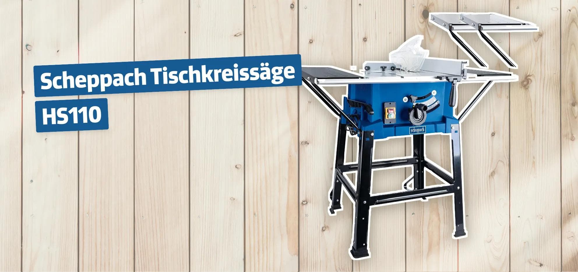 Scheppach Tischkreissäge HS110