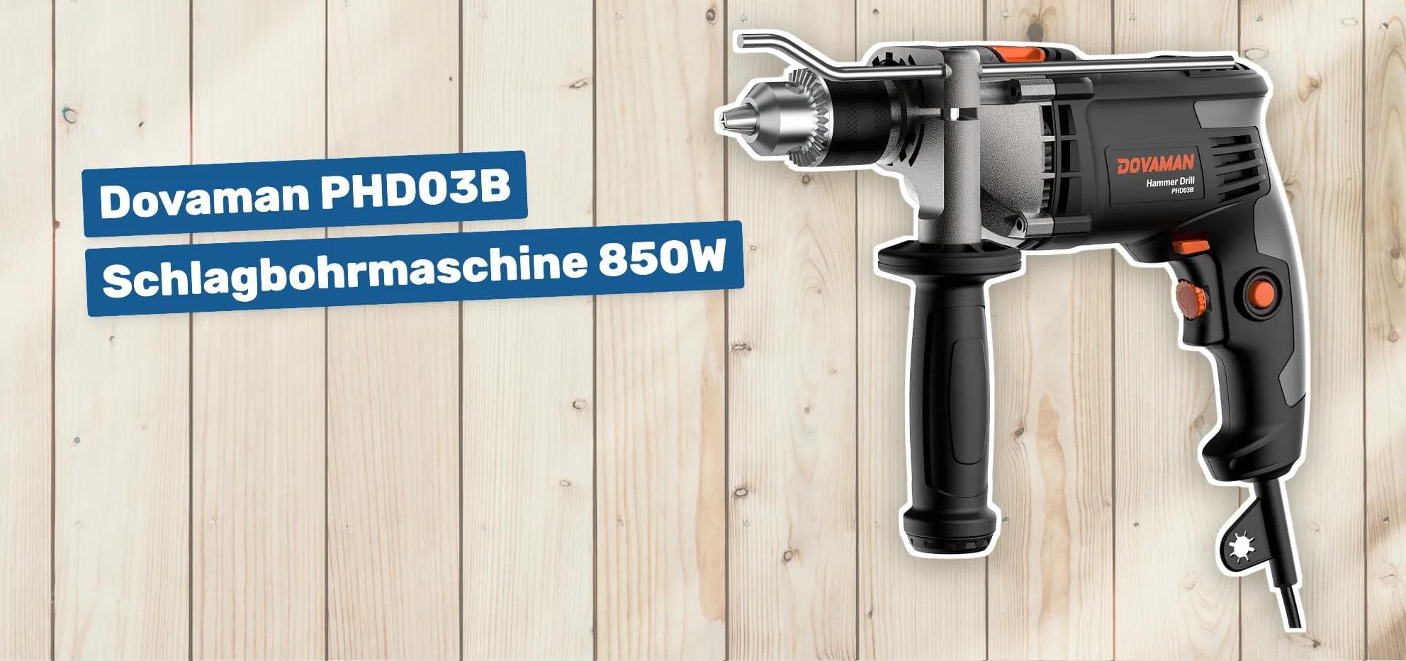 Dovaman PHD03B Schlagbohrmaschine 850W