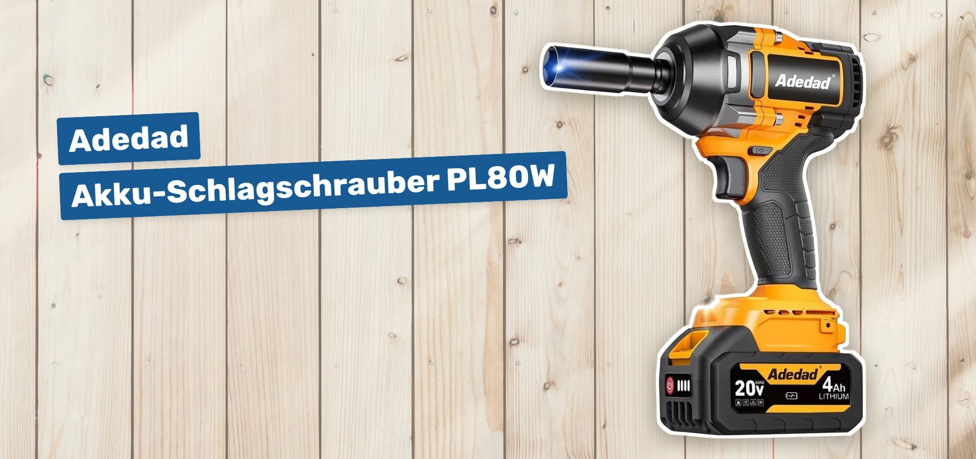 Adedad Akku-Schlagschrauber PL80W