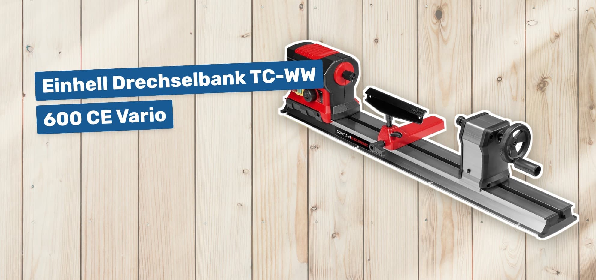 Einhell Drechselbank TC-WW 600 CE Vario