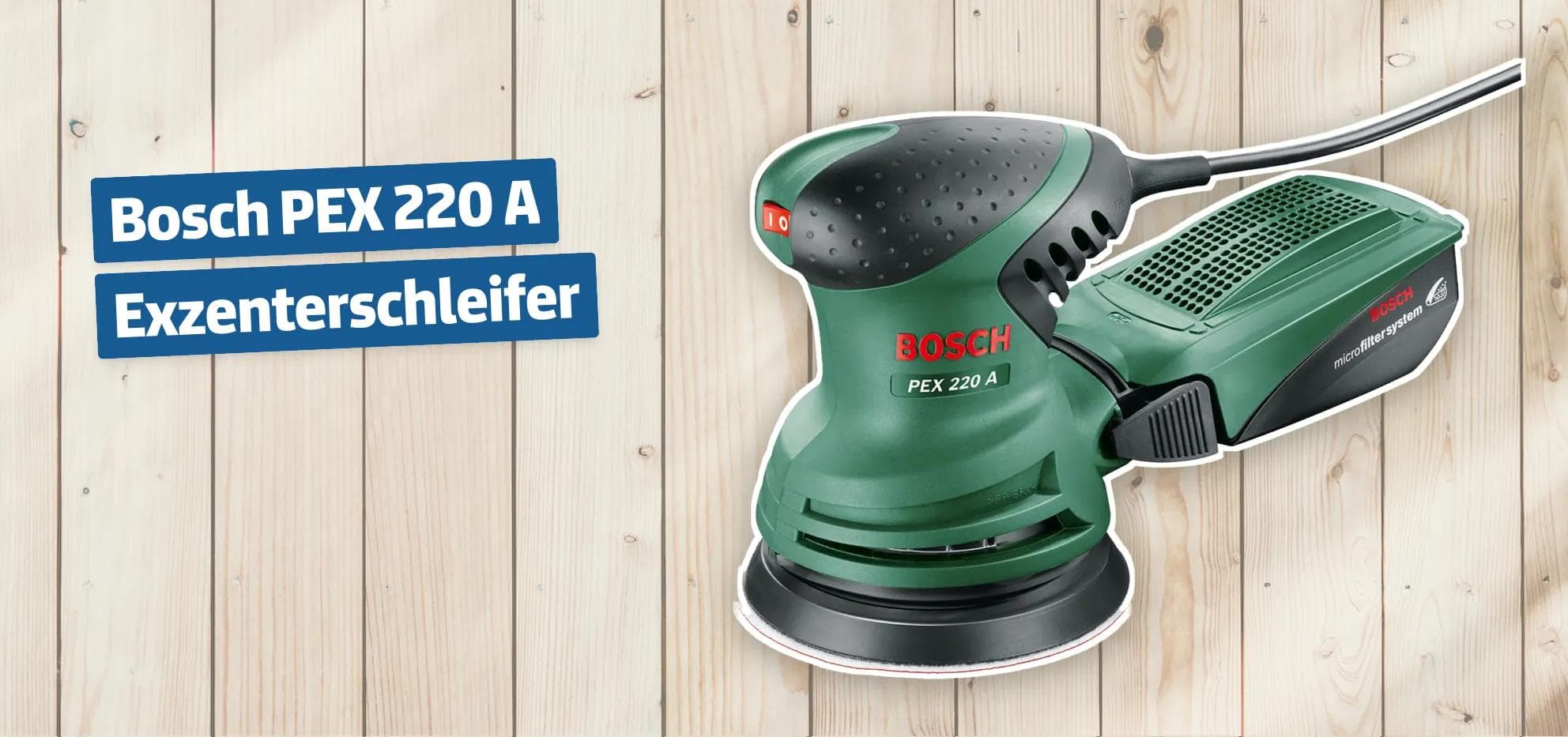 Bosch PEX 220 A Exzenterschleifer
