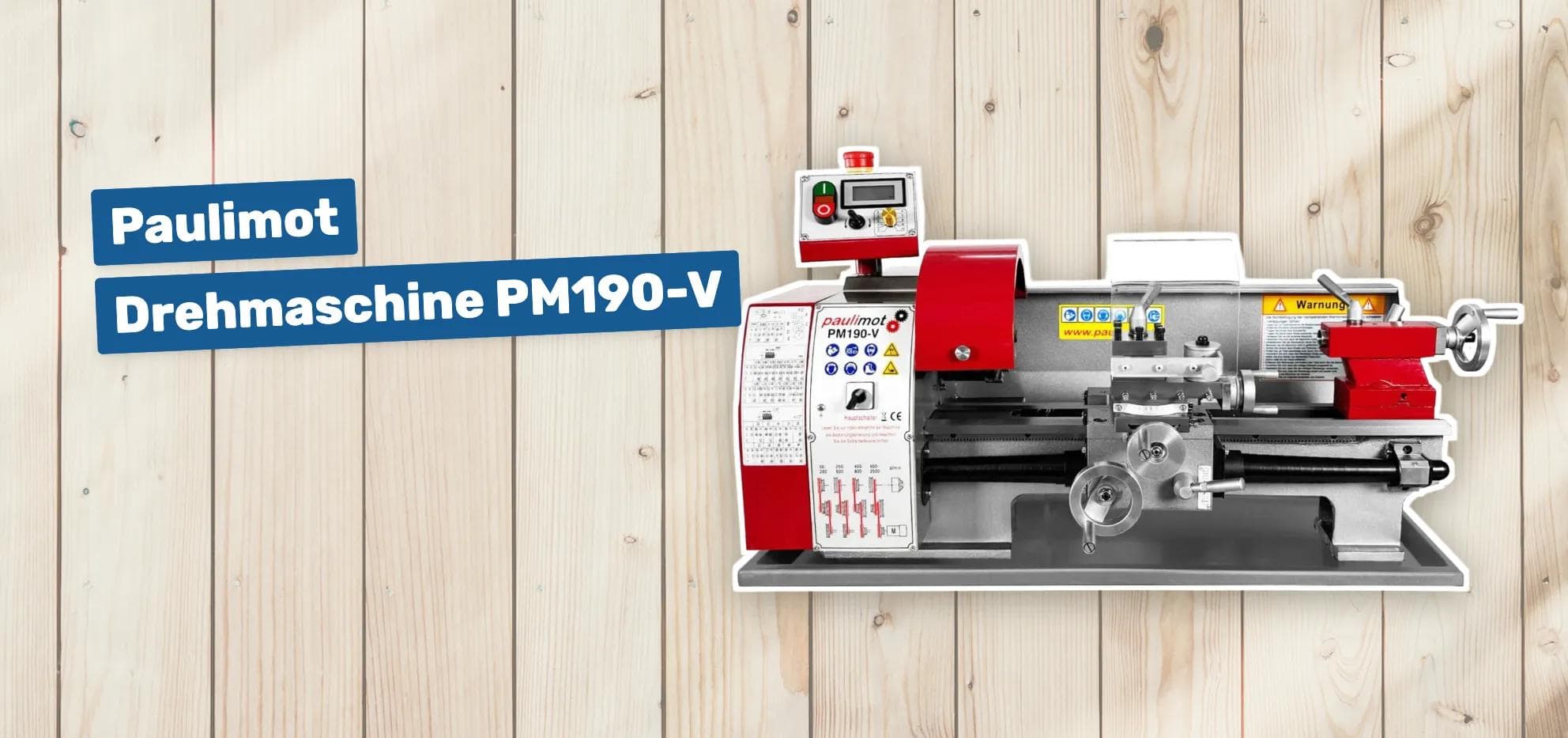 Paulimot Drehmaschine PM190-V