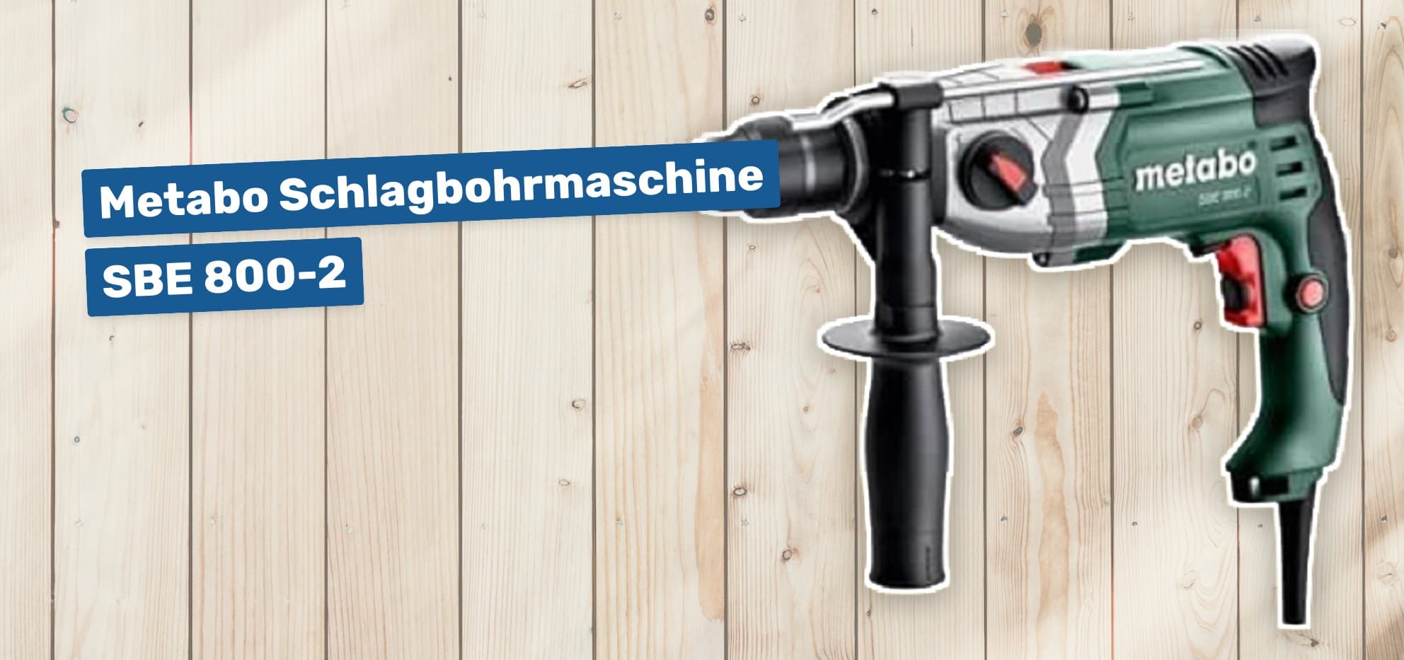 Metabo Schlagbohrmaschine SBE 800-2