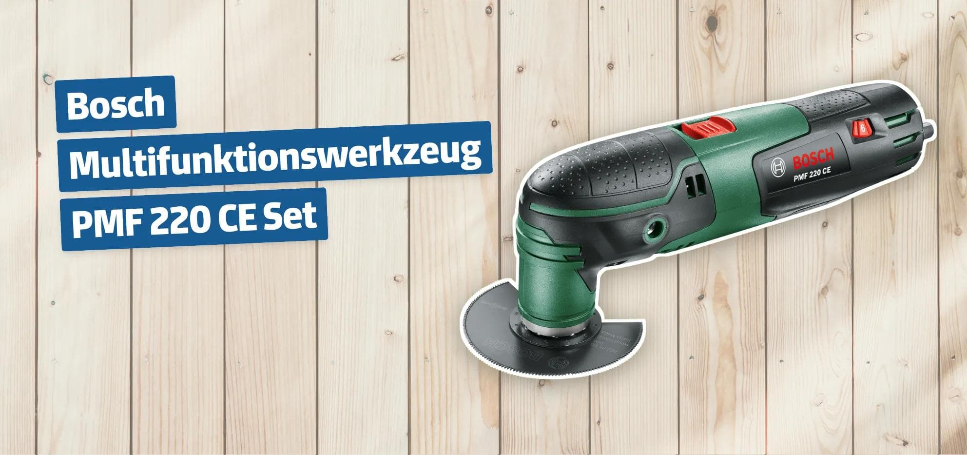 Bosch Multifunktionswerkzeug PMF 220 CE Set