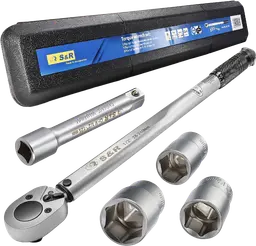 S&R Drehmoment-Schlüssel Set 28-210Nm