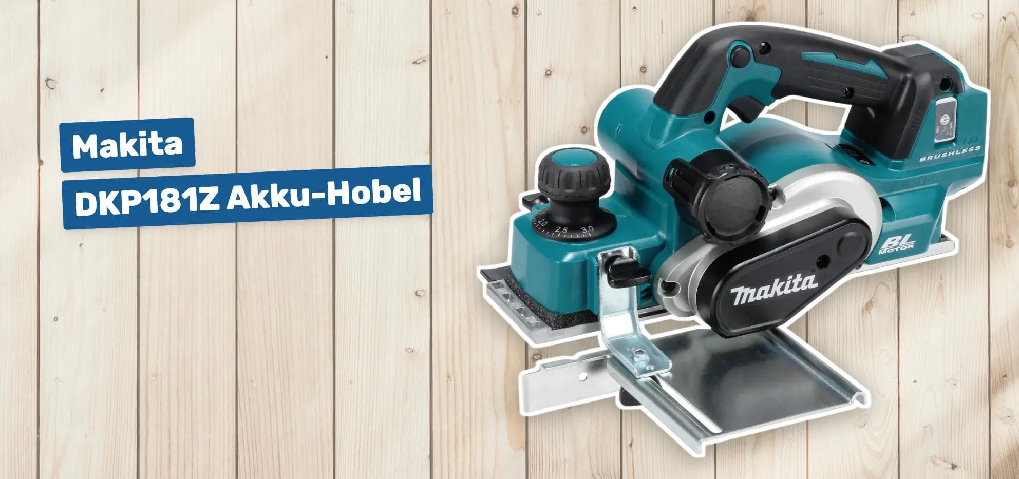 Makita DKP181Z Akku-Hobel