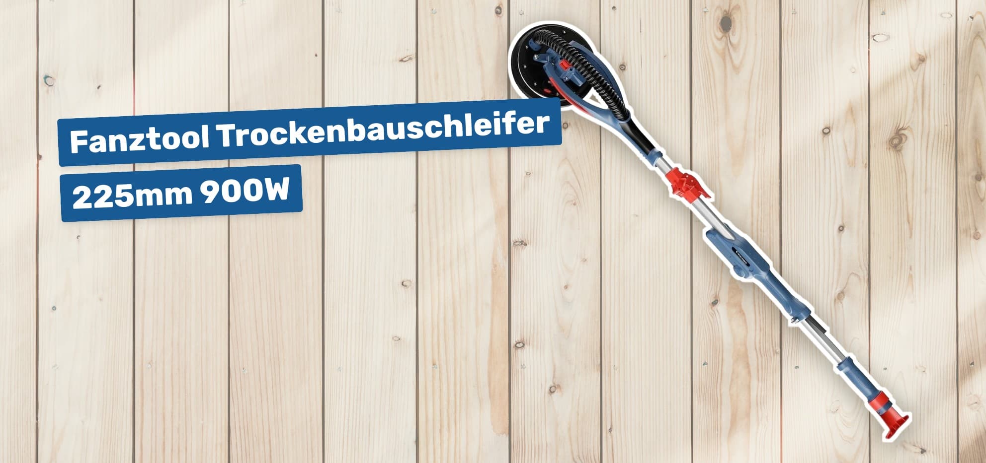Fanztool Trockenbauschleifer 225mm 900W