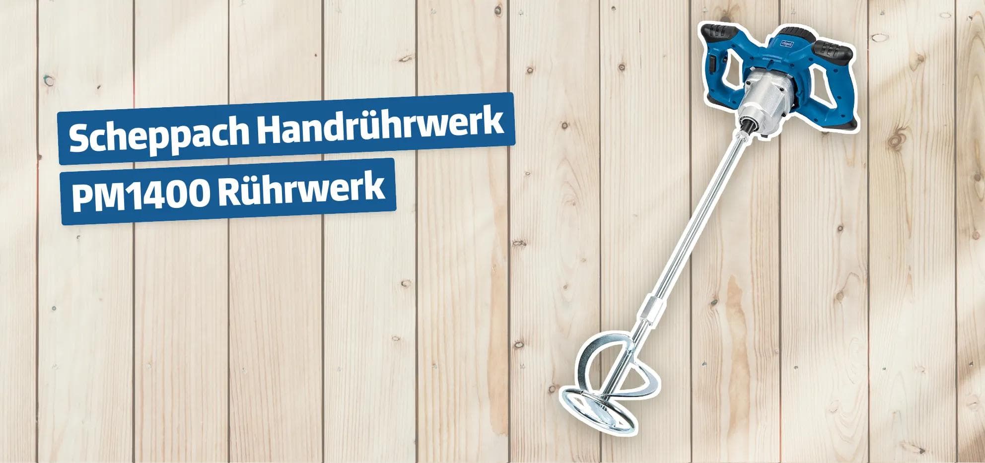 Scheppach Handrührwerk PM1400 Rührwerk
