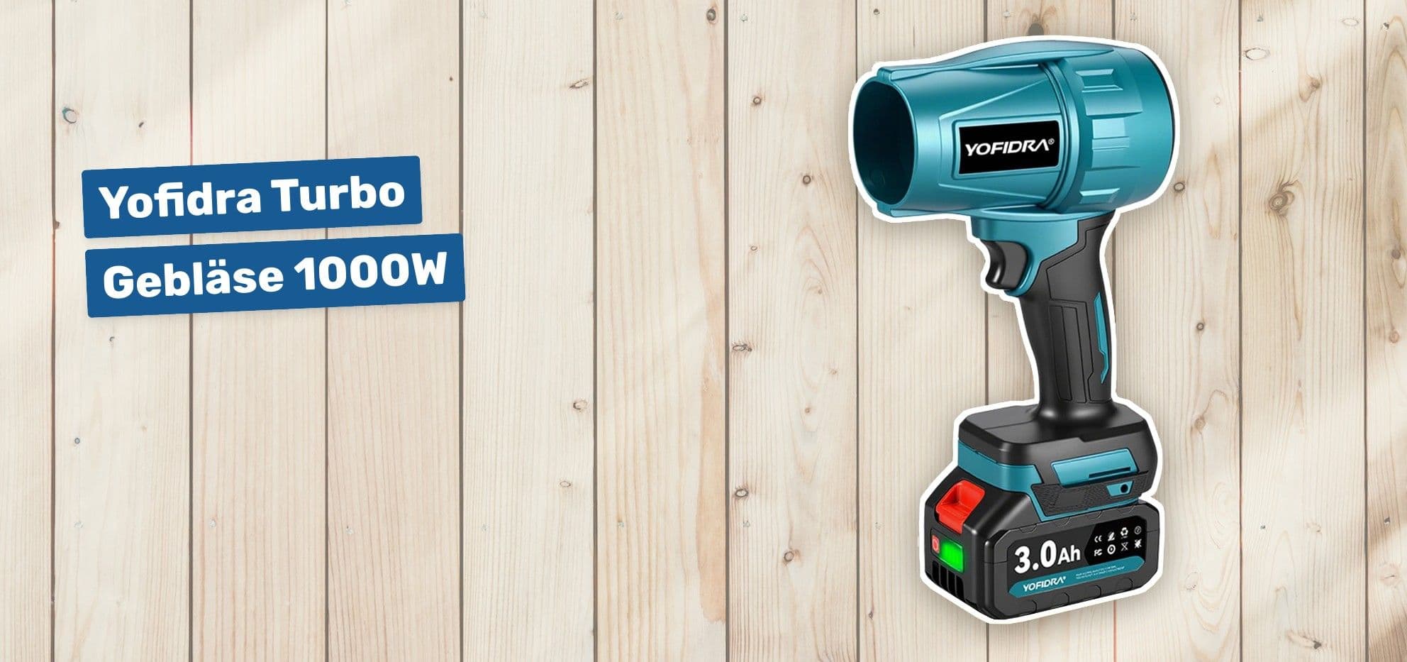 Yofidra Turbo Gebläse 1000W