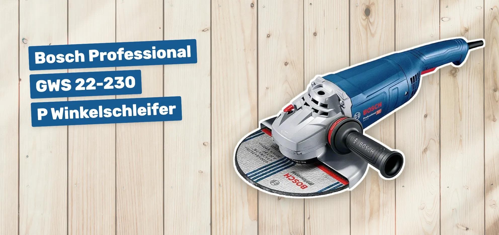 Bosch Professional GWS 22-230 P Winkelschleifer