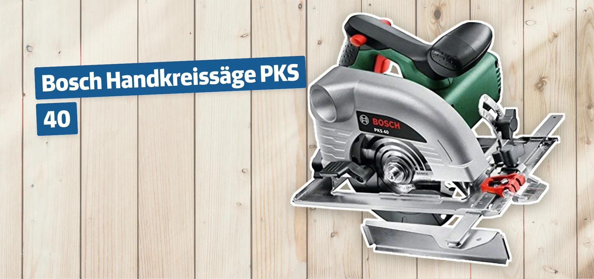 Bosch Handkreissäge PKS 40