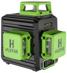 Huepar Kreuzlinienlaser B03CG 3x360° Grün