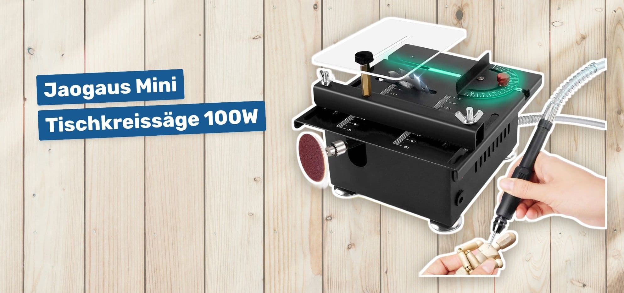 Jaogaus Mini Tischkreissäge 100W