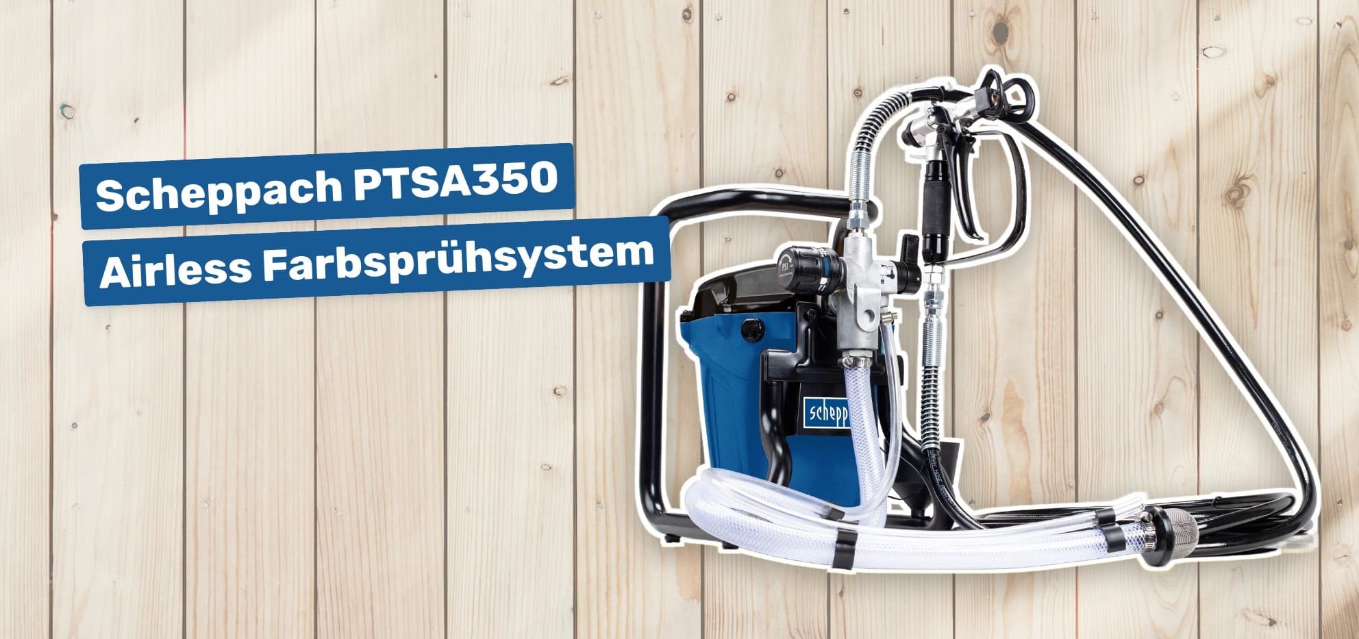 Scheppach PTSA350 Airless Farbsprühsystem