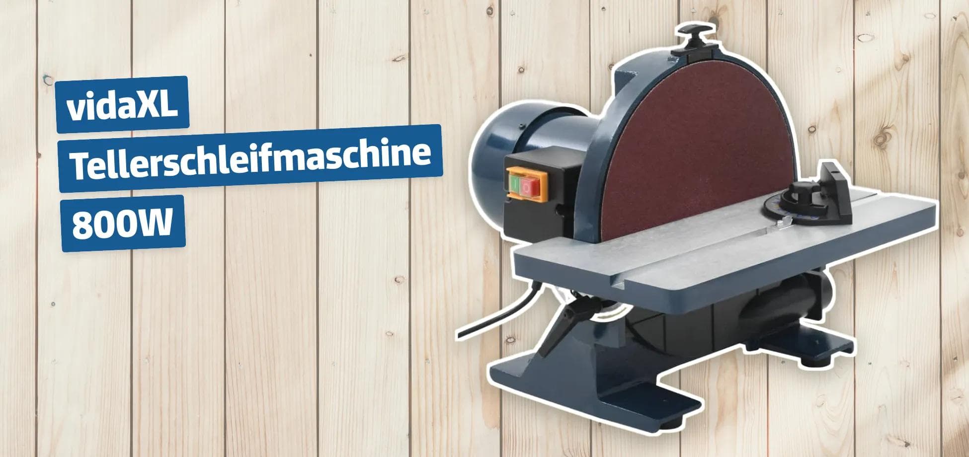 vidaXL Tellerschleifmaschine 800W