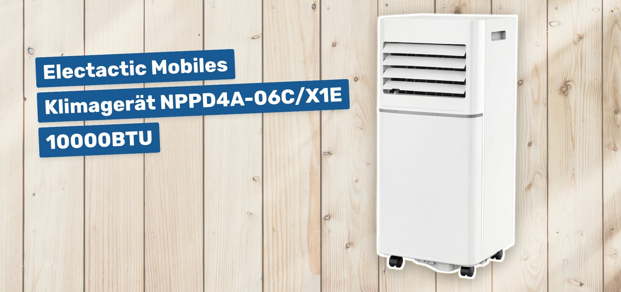 Electactic Mobiles Klimagerät NPPD4A-06C/X1E 10000BTU