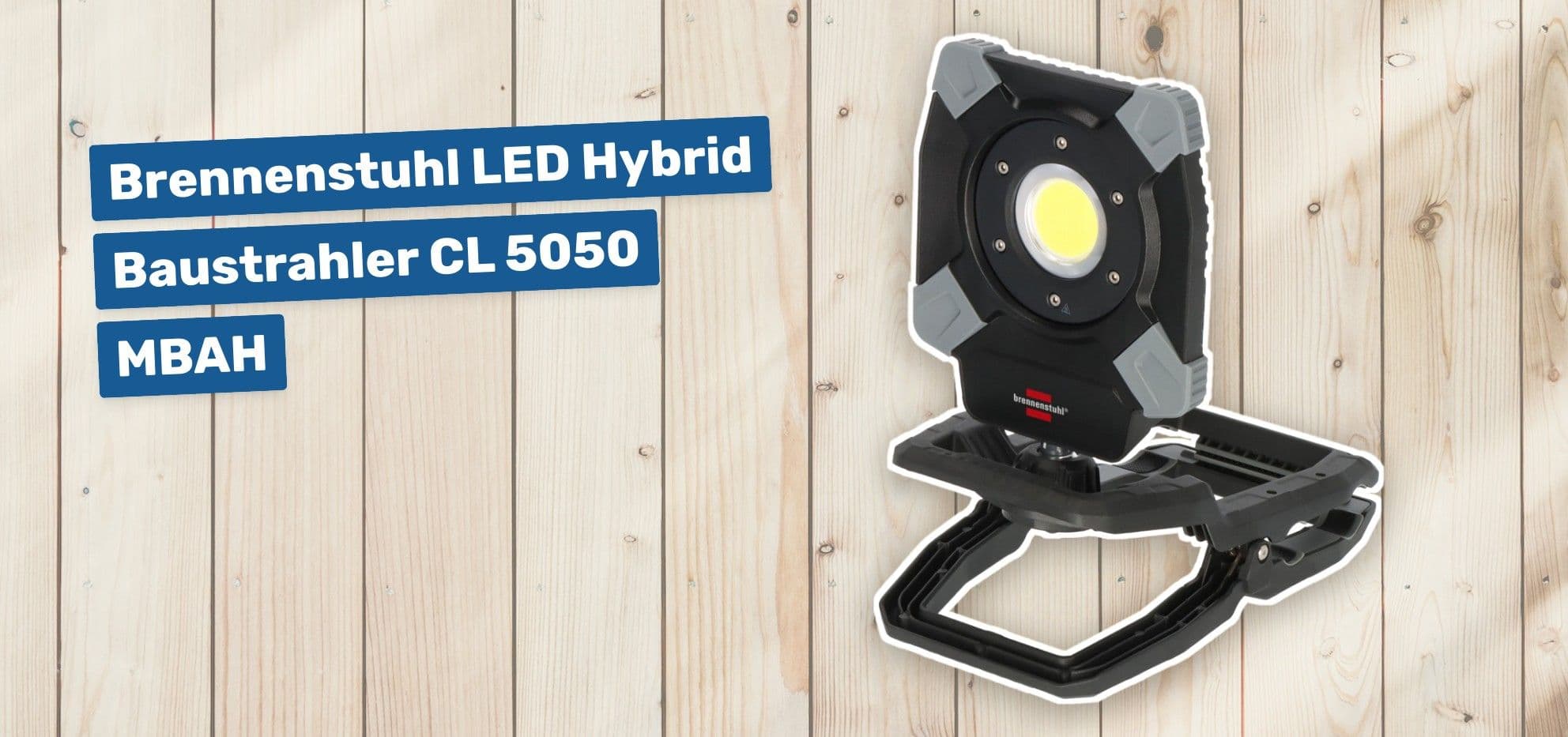 Brennenstuhl LED Hybrid Baustrahler CL 5050 MBAH