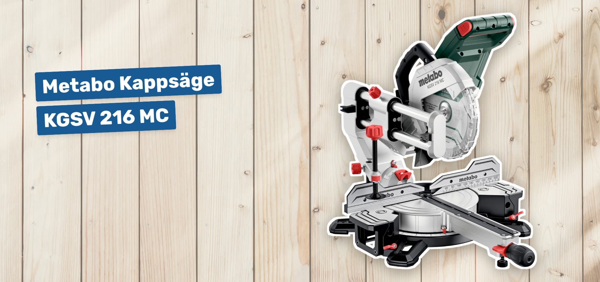 Metabo Kappsäge KGSV 216 MC
