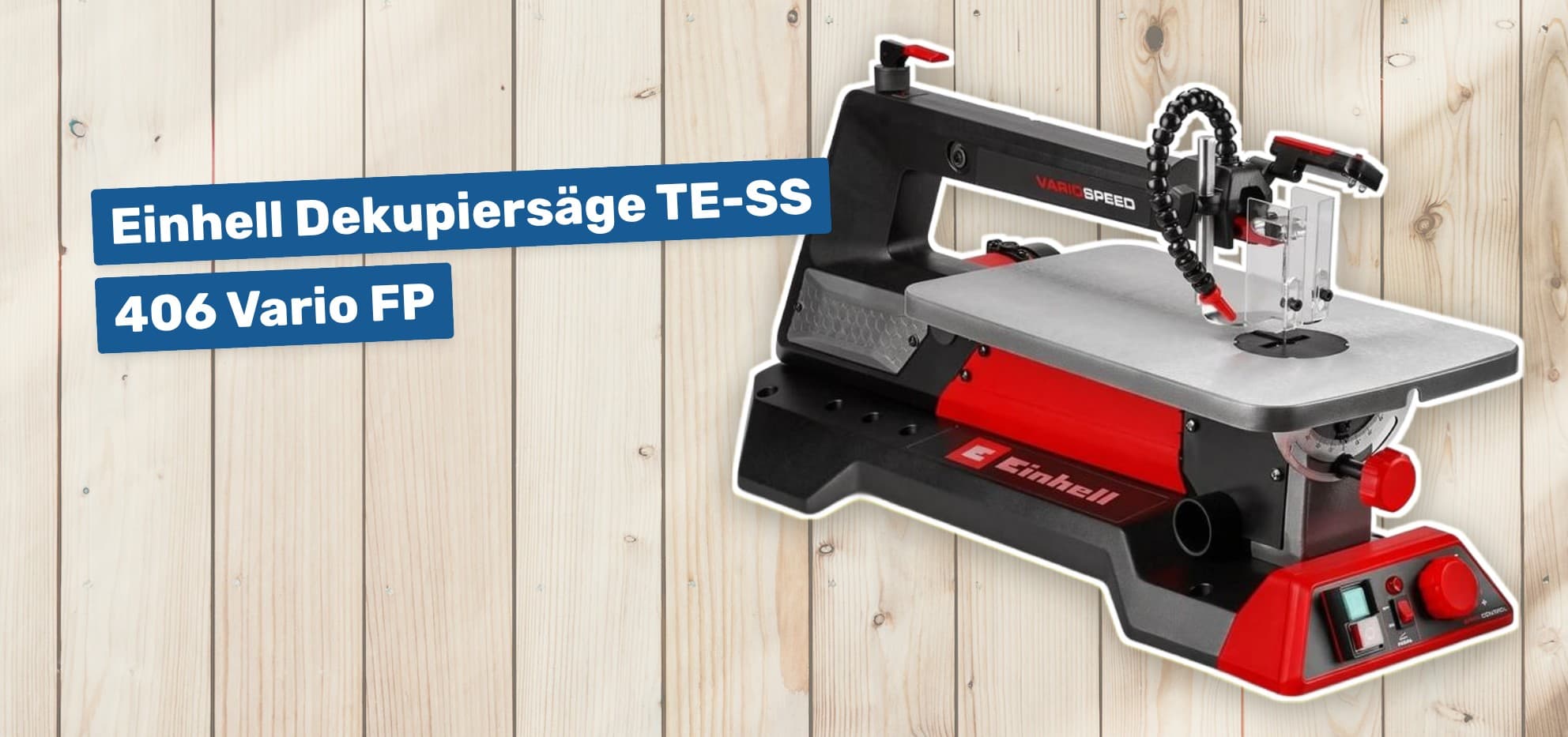 Einhell Dekupiersäge TE-SS 406 Vario FP