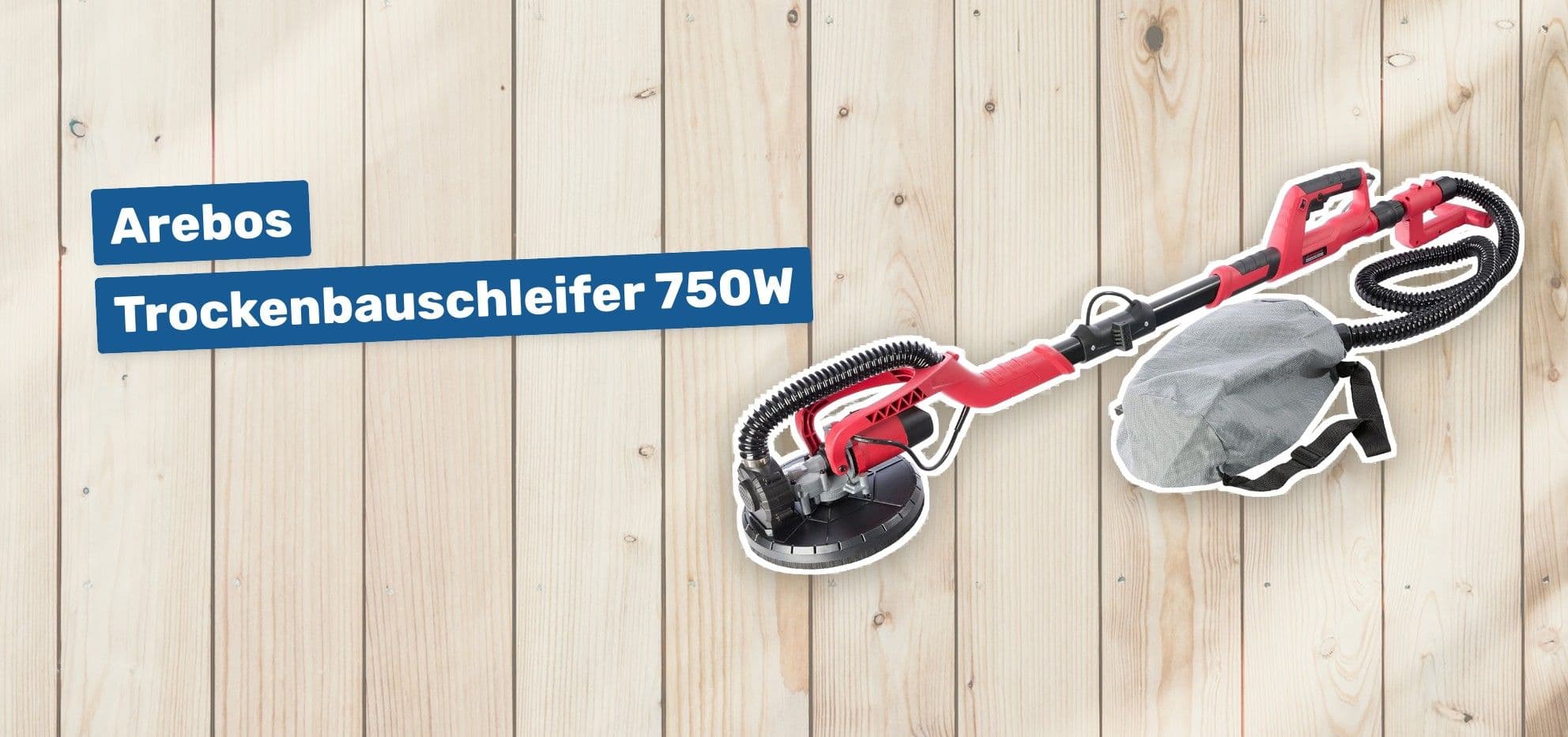 Arebos Trockenbauschleifer 750W