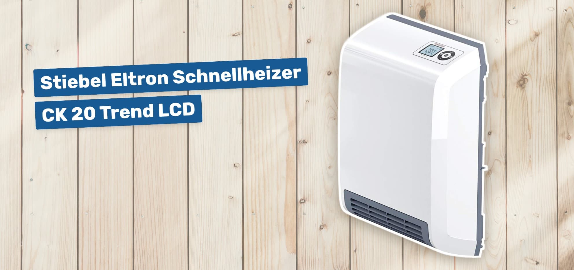 Stiebel Eltron Schnellheizer CK 20 Trend LCD