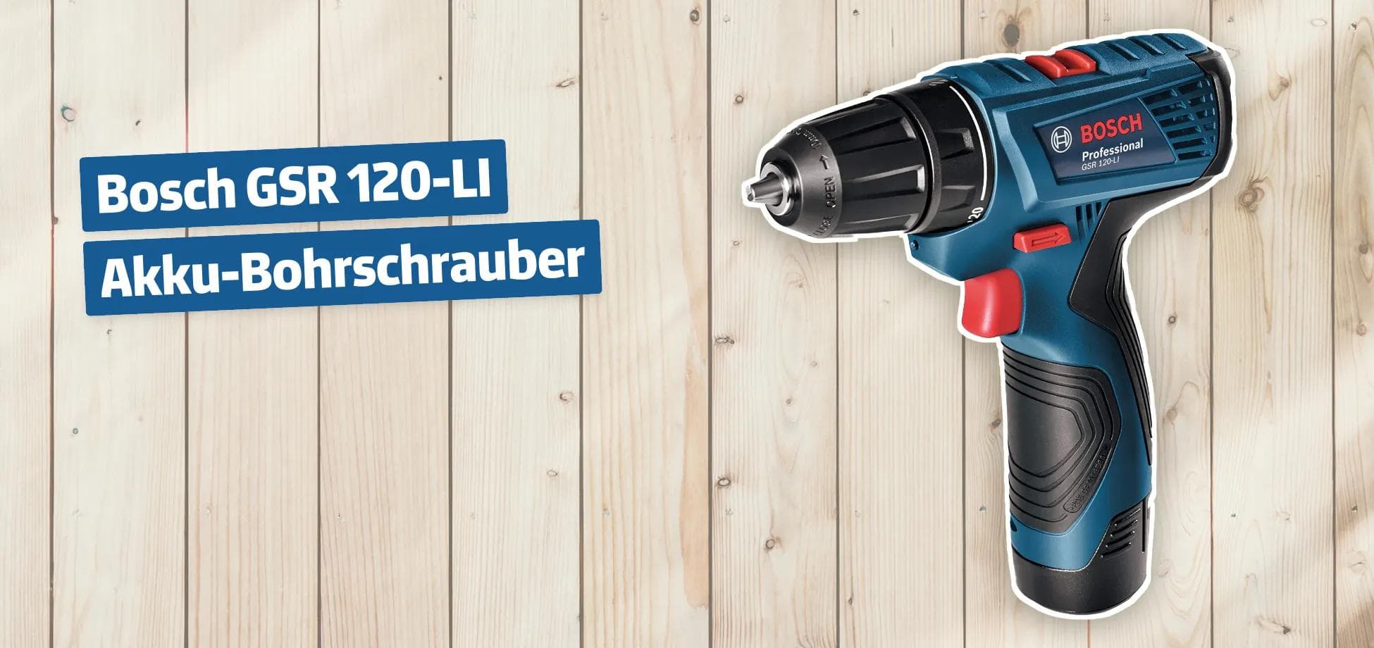 Bosch GSR 120-LI Akku-Bohrschrauber