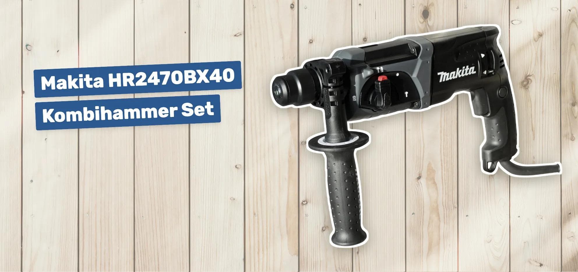 Makita HR2470BX40 Kombihammer Set