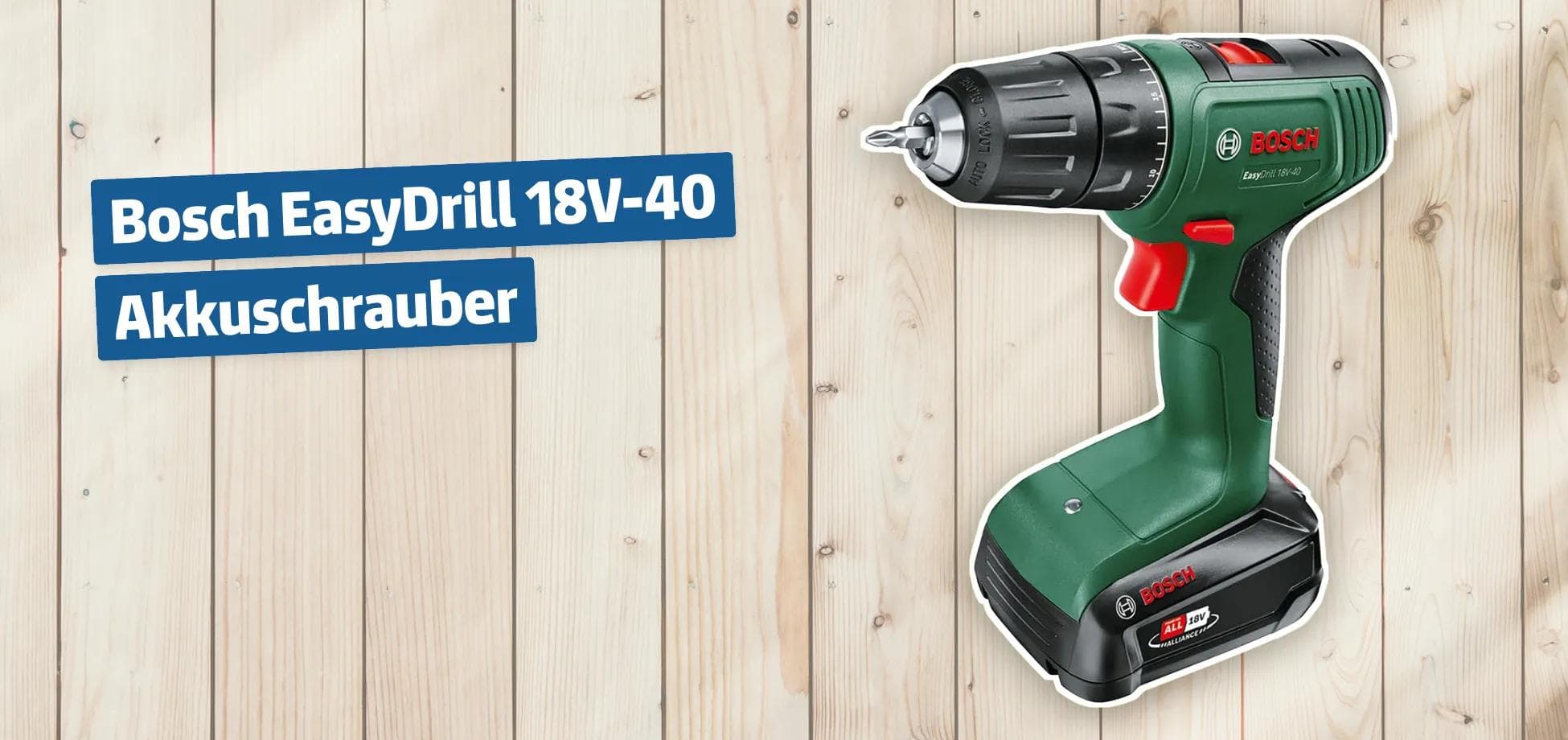 Bosch EasyDrill 18V-40 Akkuschrauber