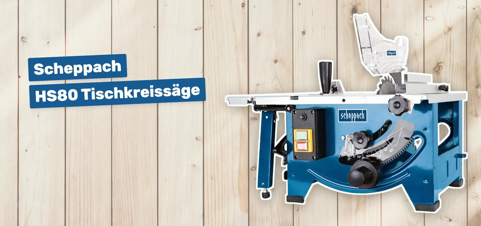 Scheppach HS80 Tischkreissäge
