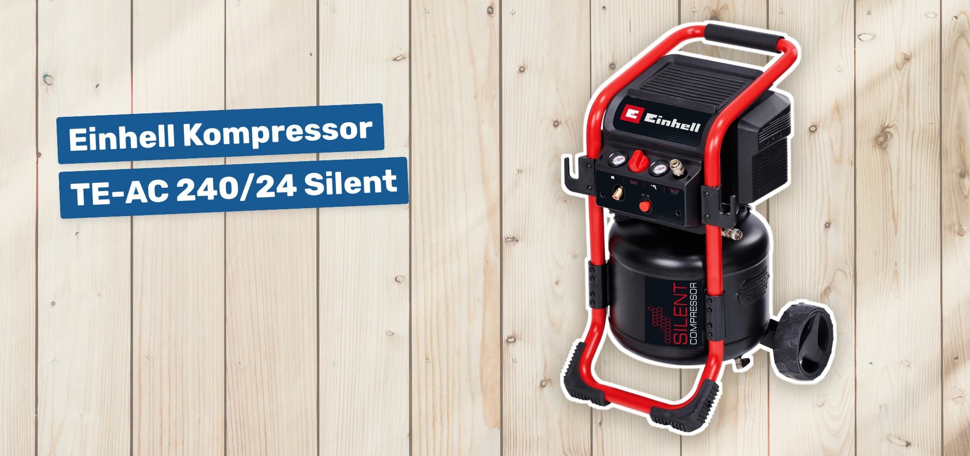 Einhell Kompressor TE-AC 240/24 Silent